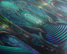 Cargar imagen en el visor de la galería, Fantasy wall art, canvas print, magical forest, fantasy landscape art, ready to hang wall art