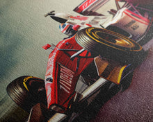 Carregar imagem no visualizador da galeria, Formula 1 wall art print Motivation office wall decor Formula one car poster Modern living room home decor F1 Large framed canvas gifts