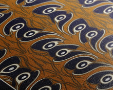 Load image into Gallery viewer, Art Deco Pattern Wall art - Framed Canvas Print - Art Deco - Abstract nature - Orange art - Patterns art - Beautiful art - Living room art