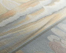 Carregar imagem no visualizador da galeria, Abstract Ocean Wall Art Canvas Print, Pastel Beach Wall Art, Seascape Wall Decor, Ocean Waves Wall Art, Panoramic, Wall Art, Canvas Print