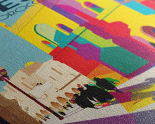 Carregar imagem no visualizador da galeria, Fes Travel Poster, Morocco Wall Art, Moroccan Art, Morocco Poster, Travel Wall Print, Travel Poster, Travel Wall Art, Canvas Wall Print