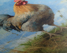 Cargar imagen en el visor de la galería, Farmhouse Art, Rooster Painting, Rooster Wall Art, Country Wall Art, Minimalist Wall Art, Wall Decor, Canvas Print, Wall Art, Framed Canvas