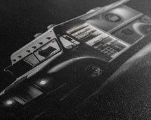 Carregar imagem no visualizador da galeria, Food Truck Wall Art, Truck Wall Decor, Food Art, Black And White Art, Minimalist Print, Wall Decor, Canvas Print, Wall Art, Framed Canvas