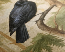 Load image into Gallery viewer, Crow Wall Art, Black Bird Wall Decor, Animal Wall Art, Trees, Nature, Modern Print, Wall Decor, Canvas Print, Wall Art, Framed Canvas