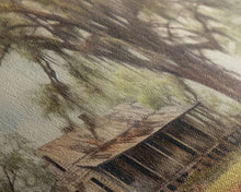 Carregar imagem no visualizador da galeria, Abandoned House Wall Decor, Rural Wall Decor, Old Farm House Wall Decor, Panoramic Wall Decor, Canvas Print, Wall Art, Framed Canvas Art