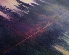 Carregar imagem no visualizador da galeria, Foggy Landscape Wall Art, Reflection River Wall Decor, Misty Lake Art, Panoramic Wall Decor, Canvas Print, Wall Art, Framed Canvas Art