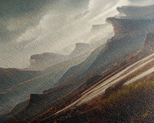 Load image into Gallery viewer, Arizona wall art, canvas print, desert, rocks, mountains, steppes, cool nature wall decor