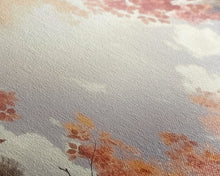 Carregar imagem no visualizador da galeria, Forest Art, Trees Wall Art, Autumn Art Print, Panoramic Art, Wall Art, Canvas Art, Landscape Art, Farmhouse Art, Dining Room Decor, RV Decor