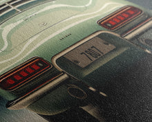 Carregar imagem no visualizador da galeria, Automotive Art, Classic Car Wall Art, Car Print, Panoramic Art, Wall Art, Canvas Art, Landscape Art, Landscape Print, Car Lover Gift, Office