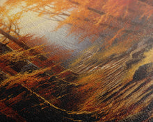 Carregar imagem no visualizador da galeria, Fall Wall Art, Trees Wall Decor, Forest Wall Art, Canvas Print, Wall Art, Vertical Art, Housewarming Gift, Rustic Wall Art, Bedroom Prints