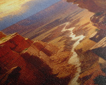 Carregar imagem no visualizador da galeria, Canyon Wall Art, River Wall Print, Landscape Print, Canvas Print, Wall Art, Vertical Art, Family Room Wall Art, Home Decor Prints, RV Decor