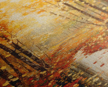 Carregar imagem no visualizador da galeria, Forest Wall Art, Trees Wall Art, Fall Wall Print, Canvas Print, Wall Art, Vertical Art, Housewarming Gift, Ranch Decor, Country Wall Art