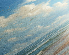 Load image into Gallery viewer, Beach Wall Print, Ocean Wall Art, Seashore, Seascape Art, Canvas Print, Wall Art, Vertical Art, Gifts For Grandma, Bedroom Prints