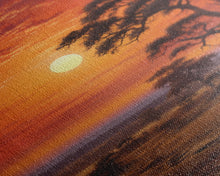 Carregar imagem no visualizador da galeria, African Wall Art, Savannah Wall Art, Canvas Print, Wall Art, Vertical Art, Landscape Print, Retirement Gifts, Apartment Wall Decor, RV Decor