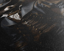 Carregar imagem no visualizador da galeria, Funny Raccoon Art, Framed Canvas Print Or Poster, Funny Halloween Art, Victorian Raccoon Oil Painting Portrait