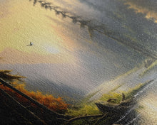 Carregar imagem no visualizador da galeria, Forest Wall Art, Trees Art Print, Sunset Art, Forest Wall Art, Canvas Print, Wall Art, 3 Piece Wall Art, Dorm Room Art, Ranch House Decor