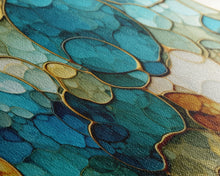 Carregar imagem no visualizador da galeria, Abstract Art Print, Vibrant Wall Print, Canvas Print, Wall Art, 3 Piece Wall Art, Abstract Wall Art, Above Bed Art, Teen Girl Room Decor