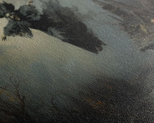 Cargar imagen en el visor de la galería, Cool Witch Art, The Flying Witch, Framed Canvas Print, Halloween Wall Art, Horror Prints, Halloween Decoration, Witch Print, Witchy Art