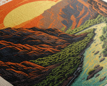 Load image into Gallery viewer, Black Canyon Of The Gunnison National Park Travel Poster Print, Canvas Print Wall Art, Colorado Travel Art, Midcentury Modern Travel Decor