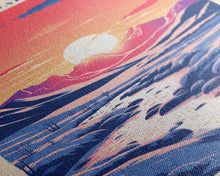 Load image into Gallery viewer, Gates of the Arctic National Park Travel Poster Art, Canvas Print Wall Art, Alaska Travel Art, Midcentury Modern Travel Decor, MCM Wall Art