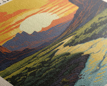 Load image into Gallery viewer, Biscayne National Park Florida Travel Art, National Park Print, Minimalist Travel Art, Midcentury Modern Style Landscape Painting