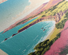 Carregar imagem no visualizador da galeria, Channel Island National Park Travel Poster Print, Canvas Print Wall Art, California Travel Art, Midcentury Modern Travel Decor