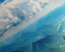 Load image into Gallery viewer, Blue Ridge Mountains Panoramic Wall Art, Bluebridge Mountains National Parkway, Beautiful Cabin Decor, Boho Photography Wall Art Print