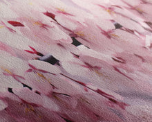 Cargar imagen en el visor de la galería, Cherry Blossoms In The Spring, Framed Canvas Print, Photography Print, Panoramic Wall Art, Above Sofa Decor