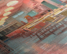 Load image into Gallery viewer, Diner, Coffee Shop Wall Art, Retro Wall Art, Canvas Print, Wall Hanging, Portrait Art, Kitchen Wall Decor, Kitchen Art, Moving Gift