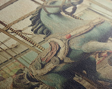 Carregar imagem no visualizador da galeria, Abandoned Circus, Carousel Art, Carnival Art, Canvas Print, Wall Hanging, Portrait Art, College Dorm Decor, Gaming Wall Decor, Office Art