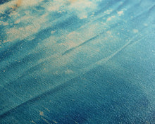 Load image into Gallery viewer, Denim Canvas Print Wall Art, Tie Dye Denim Texture Print On Canvas, Unique Wall Art, Boho Style Art, Minimalist Wall art