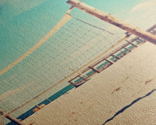 Load image into Gallery viewer, Beach, Volleyball, Beach Decor, Sports Art, Canvas Print, Wall Hanging, Portrait Art, Volleyball Mom, Tiny House Decor, Family Gift