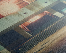 Carregar imagem no visualizador da galeria, Abandoned Building, Retro Wall Canvas Print, Wall Hanging, Portrait Art, Volleyball Mom, Tiny House Decor, Family Gift, Spooky Room Decor