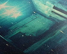 Carregar imagem no visualizador da galeria, Abandoned Building, Spooky Art Print, Horror Home Decor, Canvas Print, Wall Hanging, Portrait Art, Anniversary Gift, Tiny House Decor