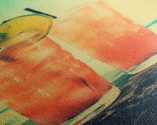 Cargar imagen en el visor de la galería, Cocktail Wall Print, Bar Cart Print, Canvas Print, Wall Hanging, Portrait Art, Cocktail Print, Kitchen Wall Art, Bar Wall Decor, Couple Gift