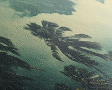 Carregar imagem no visualizador da galeria, A Florida Rain Storm, Framed Canvas Print, Liminal Art, Liminal Spaces, Framed Wall Art, Game Room Decor, Dark Moody Art