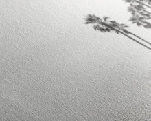 Load image into Gallery viewer, Black And White Miami Rain Storm, Framed Canvas Print, Liminal Art, Liminal Spaces, Framed Wall Art, Office Decor, Dark Moody Art