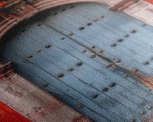 Cargar imagen en el visor de la galería, Change1 Indian Wall Art, Colorful Indian Doors, Framed Canvas Print, Painting Print, Traditional Hindu Architecture, Ready To Hang