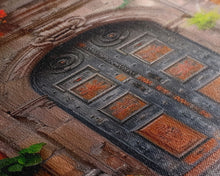 Cargar imagen en el visor de la galería, Change2 Indian Wall Art, Colorful Indian Doors, Framed Canvas Print, Painting Print, Traditional Hindu Architecture, Ready To Hang