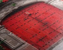 Cargar imagen en el visor de la galería, Change354 Architecture Print, 19th Century Architecture Photography, Mexico City Wall Art, Wood Framed Canvas Print