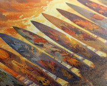 Carregar imagem no visualizador da galeria, Fall decor, beach Christmas art, tropical Christmas, canvas print, beach Christmas, seasonal wall art, holiday wall art