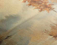 Carregar imagem no visualizador da galeria, Fall In The Countryside, Moody Wall Decor, Framed Canvas Print, Seasonal Autumn Decor