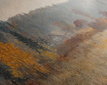 Load image into Gallery viewer, Early American Style Landscape Painting, Framed Canvas Print, Christmas Holiday Wall Art for Seasonal Winter Decor