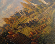 Carregar imagem no visualizador da galeria, Autumn Pumpkin Harvest Framed Canvas Print, Fall Country Farm Scene Wall Art, Best Autumn Decor, Cozy Farmhouse Gift Idea