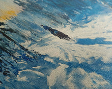 Load image into Gallery viewer, Cowboy And Cattle In Autumn Framed Canvas Print Tall Art Fall Country Landscape Western Home Decor Rustic Farmhouse Wall Art Autumn Gift