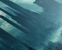 Load image into Gallery viewer, Dystopian Cyberpunk Metropolis, Steampunk Mashup, Extra Large Wall Art, Framed Panoramic Canvas Print, Framed Wall Art