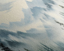 Carregar imagem no visualizador da galeria, Foggy Mountain Forest Canvas Print, Oil Landscape Painting On Canvas - Ready To Hang Large Panoramic Canvas Wall Art Prints, Framed Wall Art