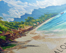 Load image into Gallery viewer, Alona Beach, Philippines Panoramic Print, Vacation Gift, Philippines Wall Art, Vacation Wall Art, Vacatation Memories, Beach Decor, Beach Or Lakehouse Art