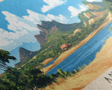 Load image into Gallery viewer, Anakao, Madagascar Panoramic Print, Vacation Gift, Madagascar Wall Art, Vacation Wall Art, Vacatation Memories, Beach Decor, Beach Or Lakehouse Art