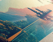 Carregar imagem no visualizador da galeria, Bali, Indonesia Panoramic Print, Vacation Gift, Indonesia Wall Art, Beach Painting, Beach Decor, Beach Or Lakehouse Art